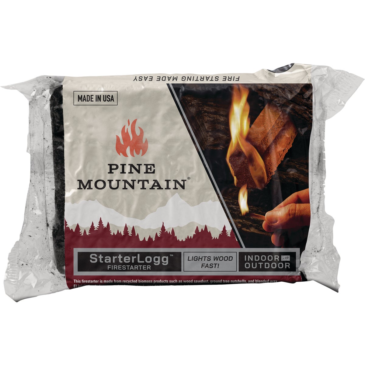 Pine Mountain StarterLogg Indoor/Outdoor Fire Starter (24-Pack)