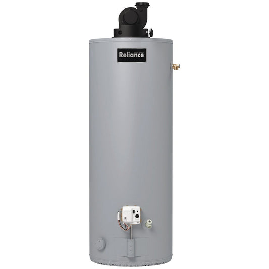 Reliance 40 Gal. Short 6yr 40,000 BTU Natural Gas Water Heater with Power Vent