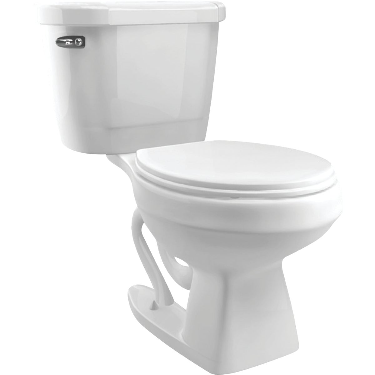 Cato Jazmin White Elongated Bowl 1.28 GPF Complete Toilet