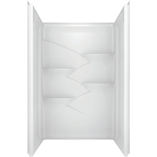 Delta Classic 400 48 In. L x 34 In. D Center Drain Shower Floor & Base in White