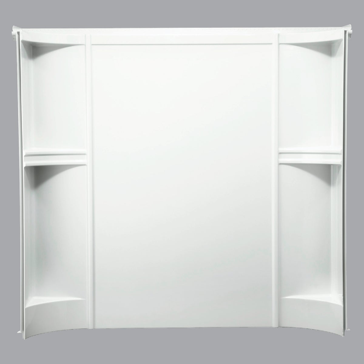 Sterling Accord 7124 Series 3-Piece 72 In. H Tub Wall Kit in White