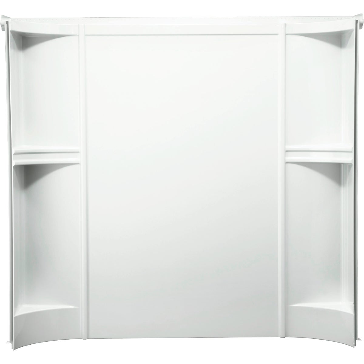 Sterling Accord 7124 Series 3-Piece 72 In. H Tub Wall Kit in White