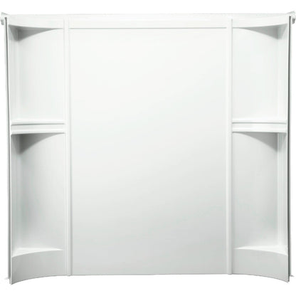 Sterling Accord 7124 Series 3-Piece 72 In. H Tub Wall Kit in White