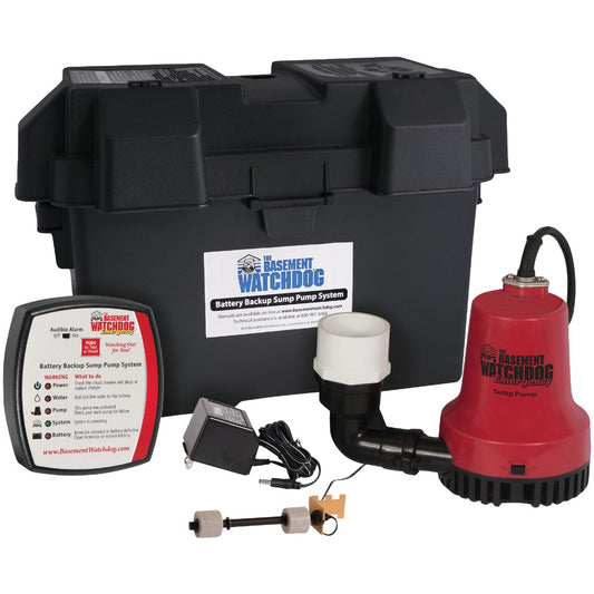 The Basement Watchdog Emergency Backup Sump Pump System