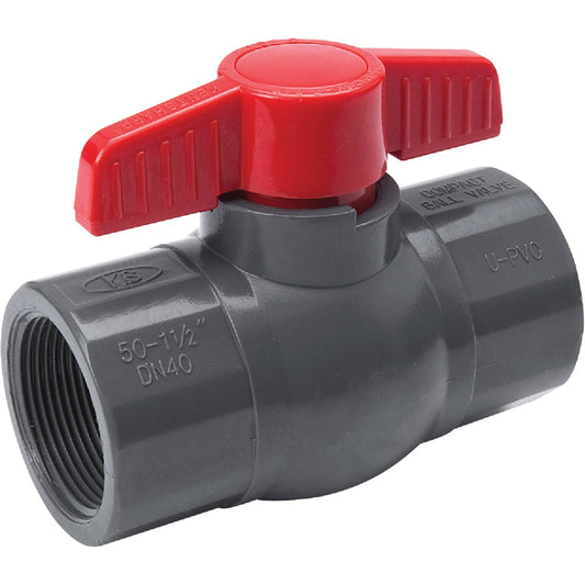 ProLine 1-1/2 In. FIP X 1-1/2 In. FIP PVC Quarter Turn Ball Valve