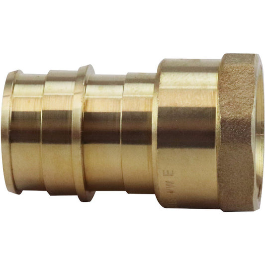 Apollo Retail 3/4 In. Barb x 1/2 In. FNPT Brass PEX Adapter, Type A