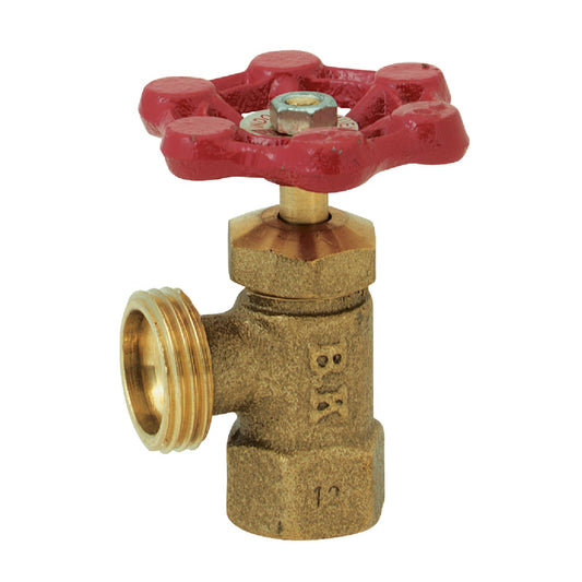 ProLine 1/2 FIP x 3/4 In. Hose Thread Brass Boiler Drain