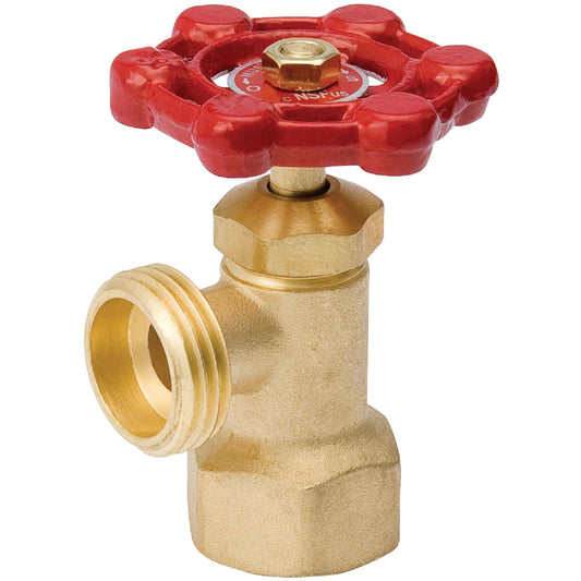 ProLine 3/4 FIP x 3/4 In. Hose Thread Brass Boiler Drain