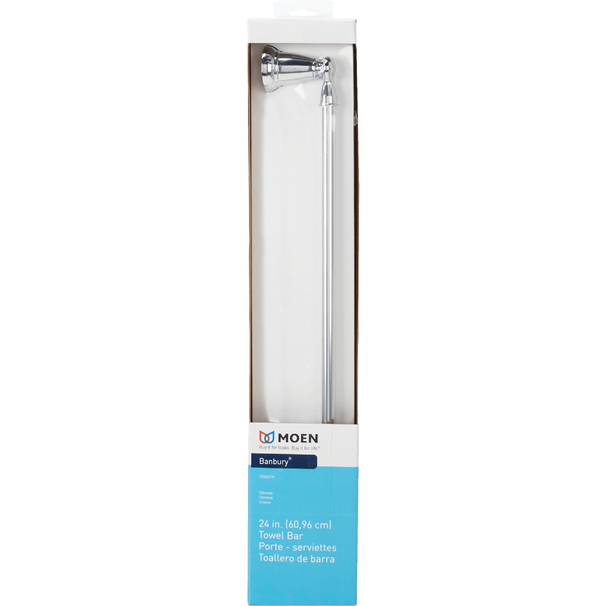 Moen Banbury 24 In. Chrome Towel Bar