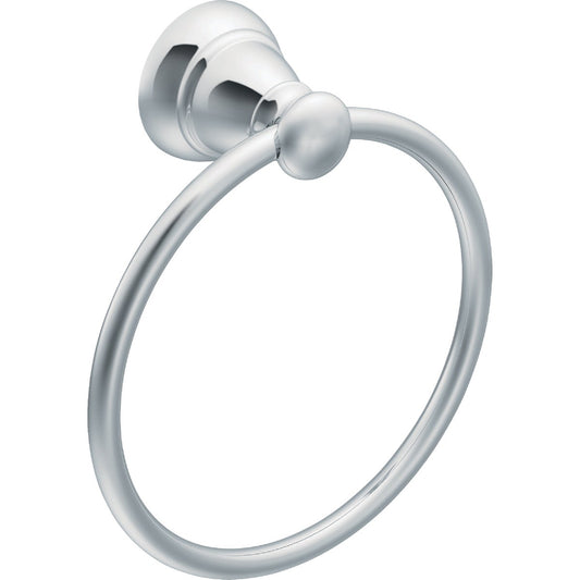 Moen Chrome 6 In. Towel Ring