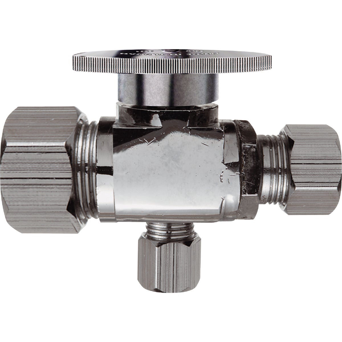 Do it 5/8 In. OD x 3/8 In. OD x 1/4 In. OD Quarter Turn Angle Valve