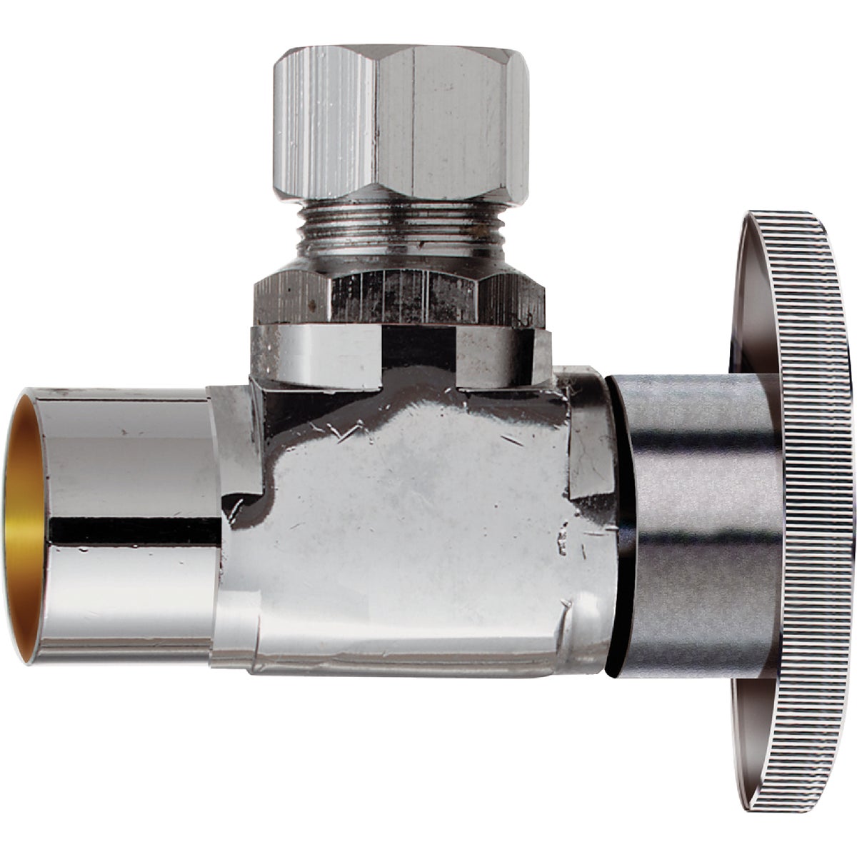 Do it 1/2 In. Sweat 3/8 In. OD Compression Quarter Turn Angle Valve