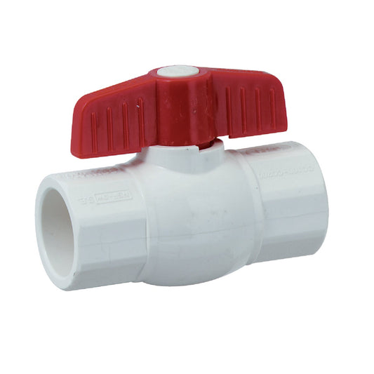 ProLine 1 In. S X 1 In. S PVC Quarter Turn Ball Valve