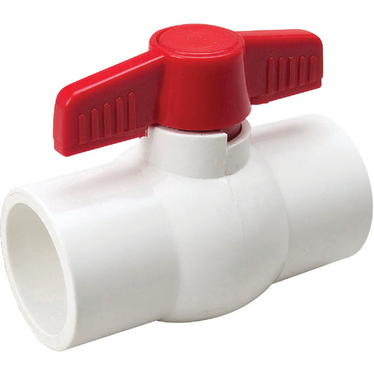 ProLine 1-1/2 In. S X 1-1/2 In. S PVC Quarter Turn Ball Valve