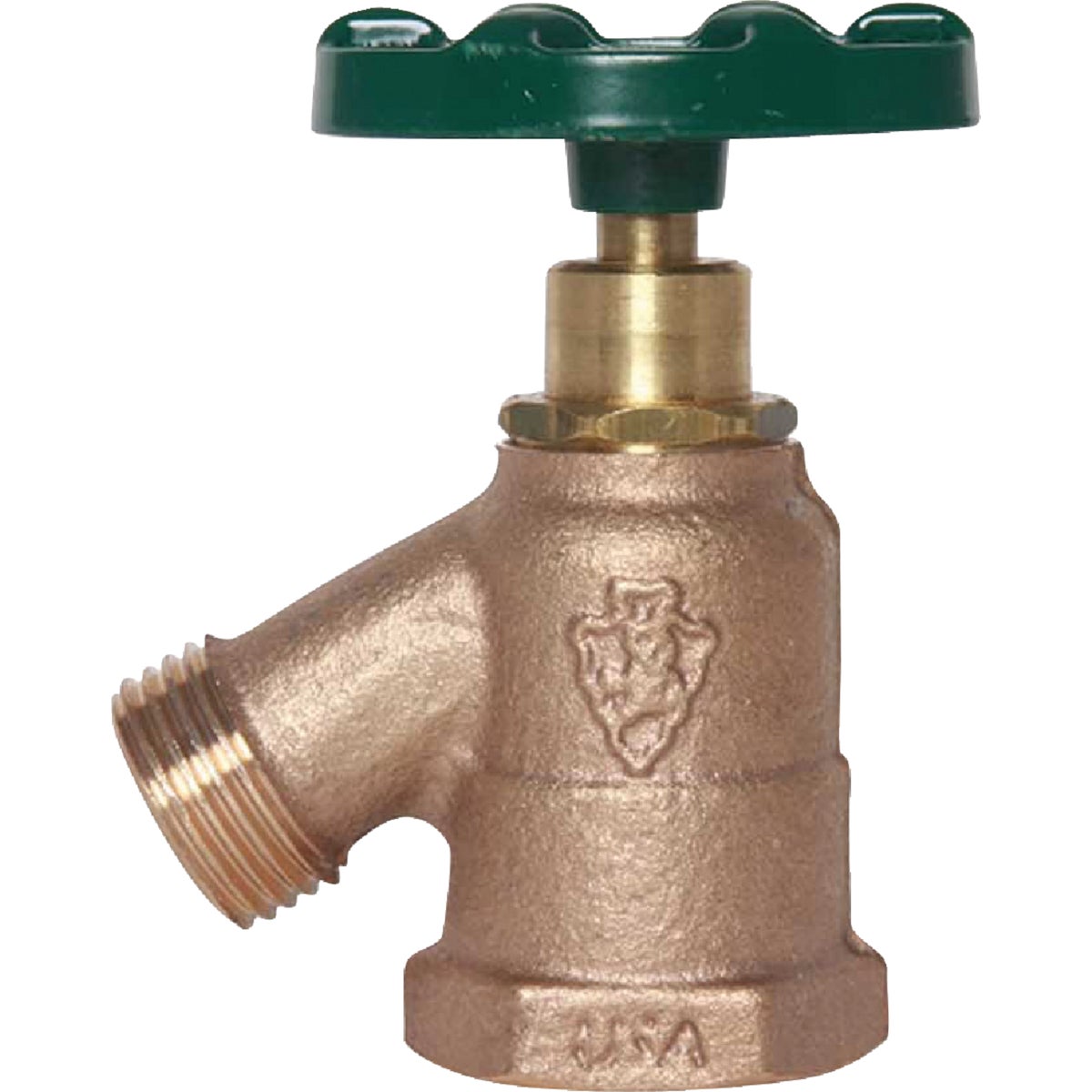 Arrowhead Brass 1 In. FIP x 3/4 In. HT Bent Nose Garden Valve