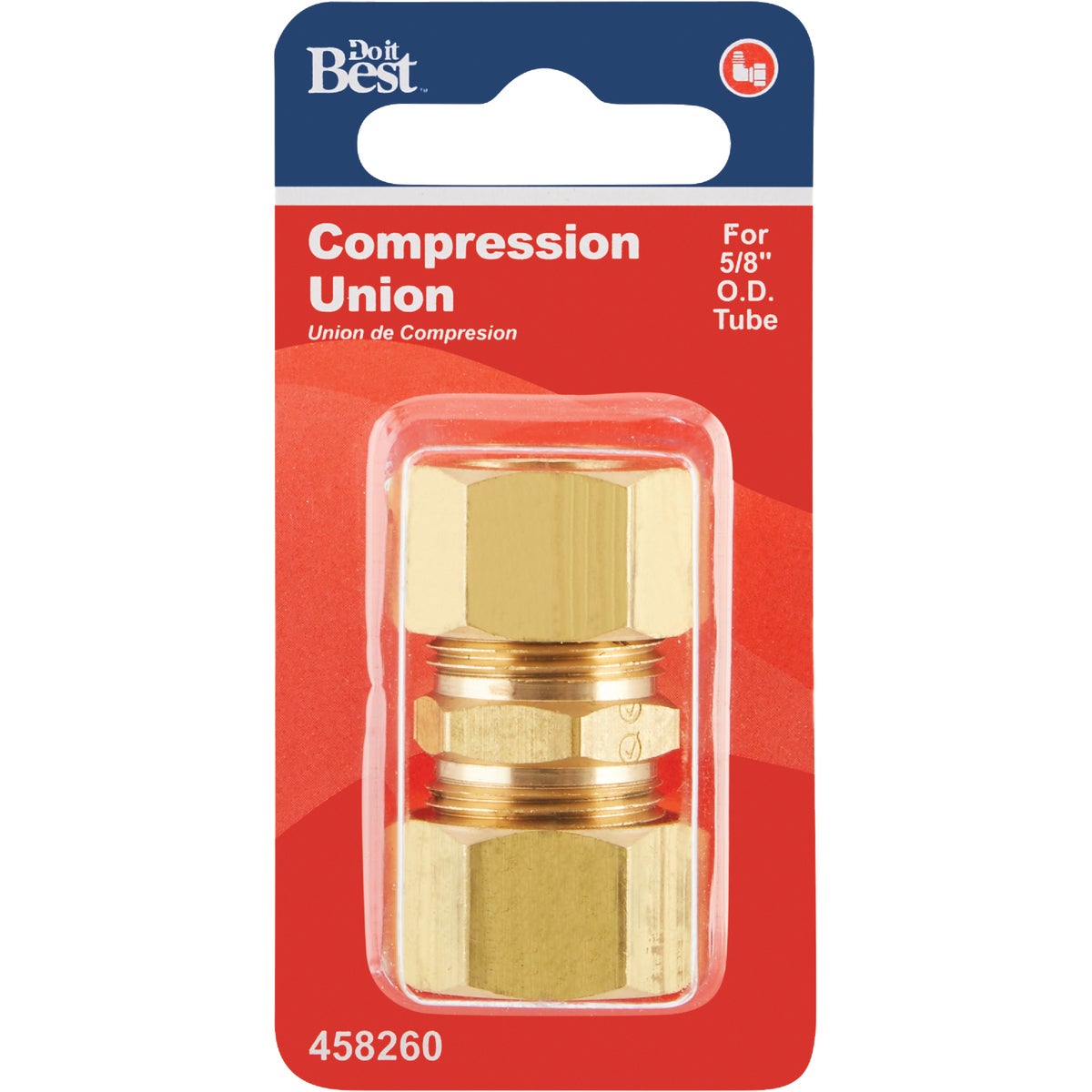 Do it 5/8 In. Brass Compression Low Lead Union