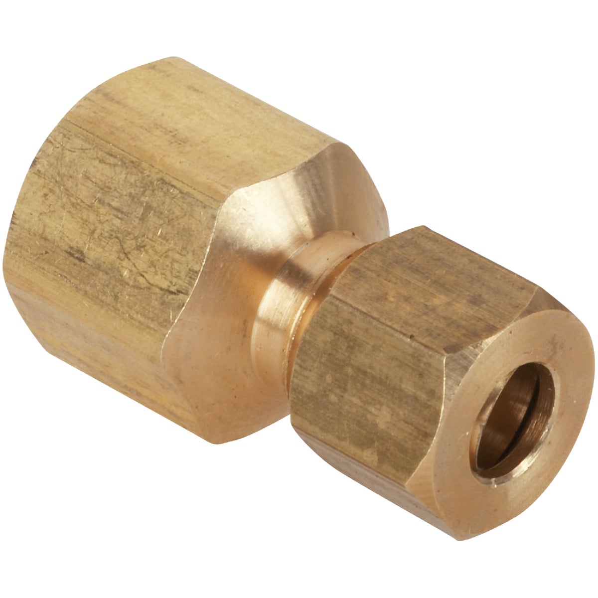 Do it 1/4 In. x 1/4 In. Brass Union Compression Adapter