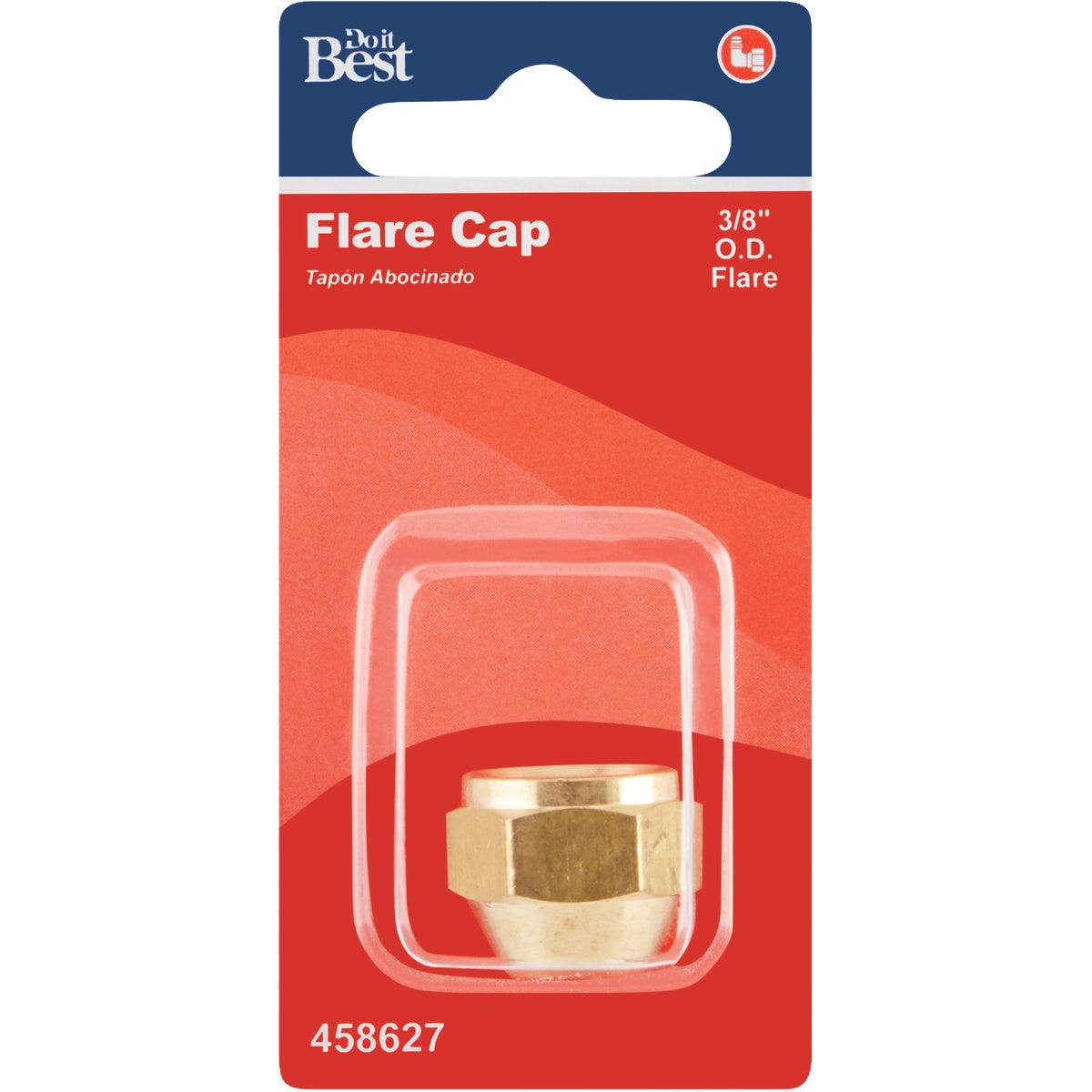 Do it 3/8 In. Brass Lead Flare Cap