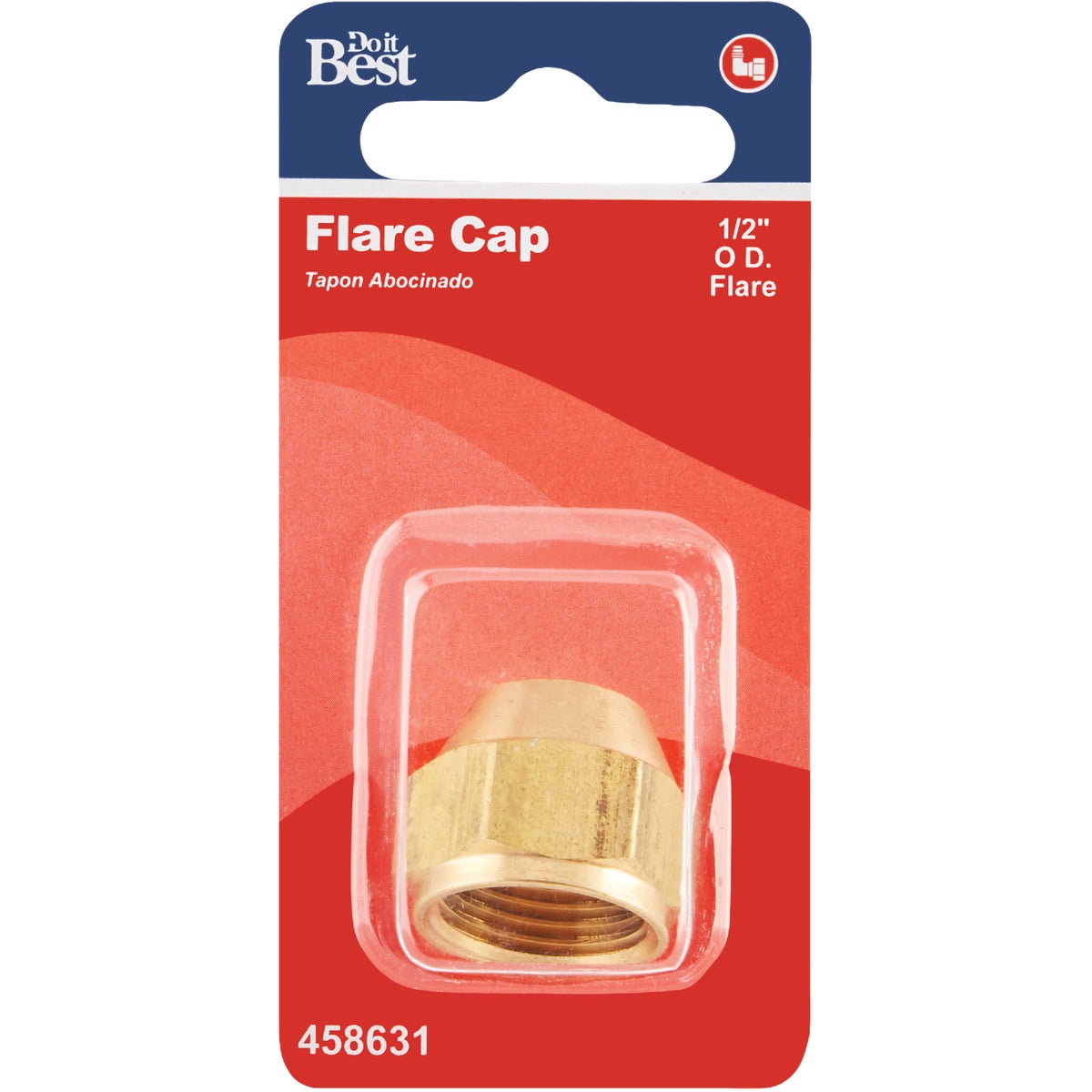 Do it 1/2 In. Brass Lead Flare Cap