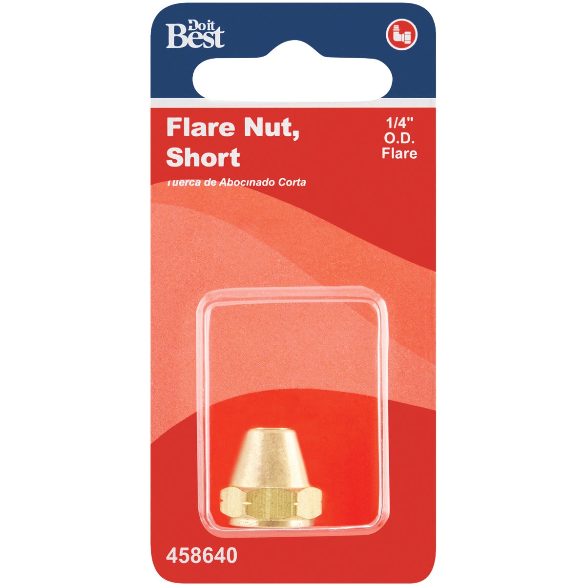 Do it 1/4 In. Brass Low Lead Short Flare Nut