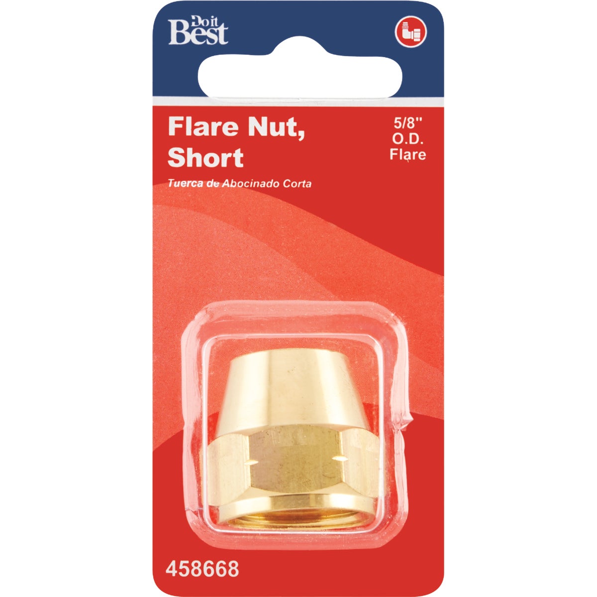 Do it 5/8 In. Brass Low Lead Short Flare Nut