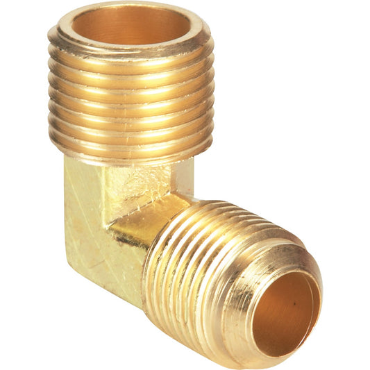 Do it 1/2 In. x 1/2 In. MIP 90 Deg. Flare Brass Elbow (1/4 Bend)