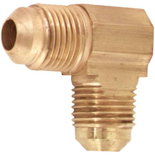 Do it 1/2 In. x 1/2 In. 90 Deg. 2-Way Low Lead Flare Brass Elbow (1/4 Bend)