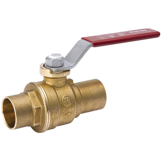 ProLine 1 In. S Forged Brass Full Port Ball Valve