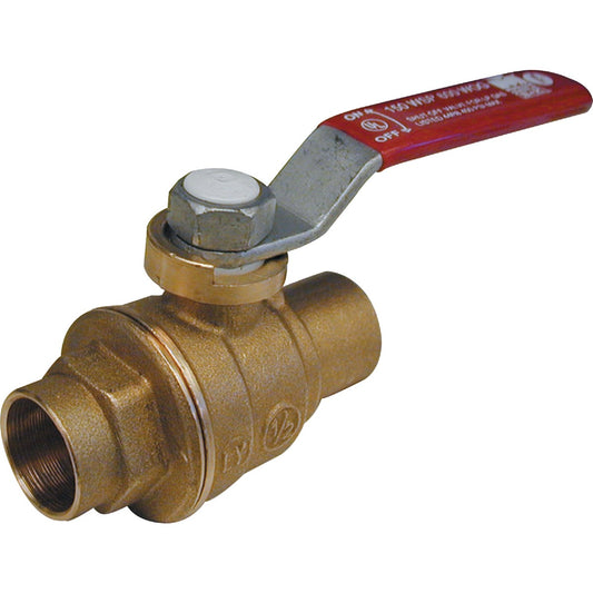 ProLine 3/4 In. S Forged Brass Full Port Ball Valve