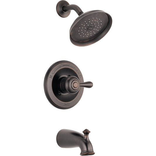 Delta Venetian Bronze 1-Handle Lever Tub and Shower Faucet