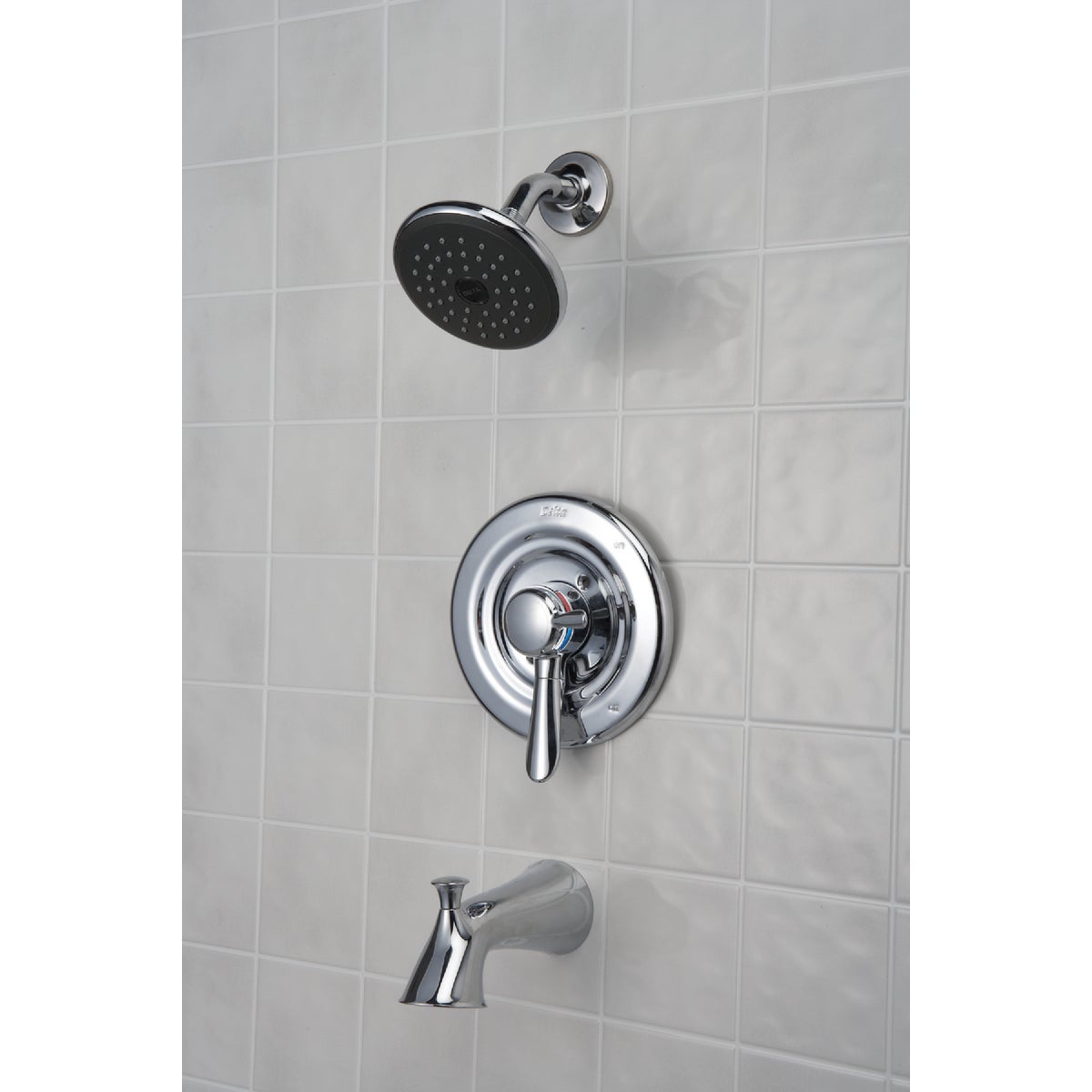 Delta Chrome 1-Handle Lever Tub and Shower Faucet