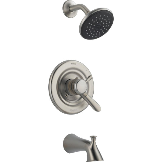 Delta Stainless 1-Handle Lever Tub and Shower Faucet