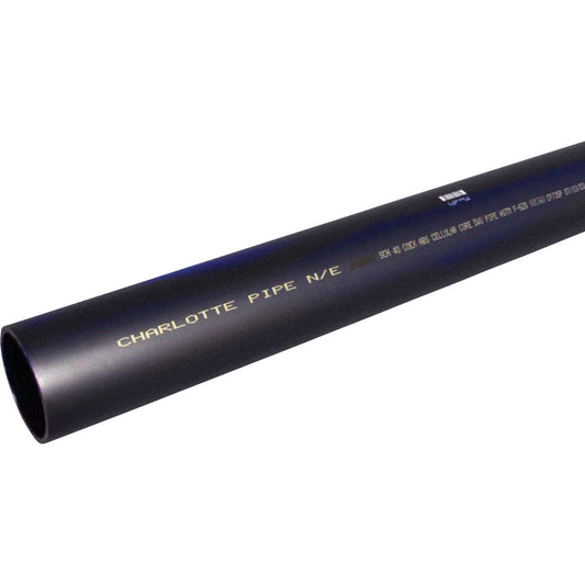 Charlotte Pipe 1-1/2 In. x 20 Ft. ABS DWV Pipe