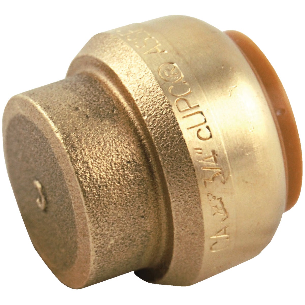 SharkBite 1/2 In. Push-to-Connect Brass End Push Cap