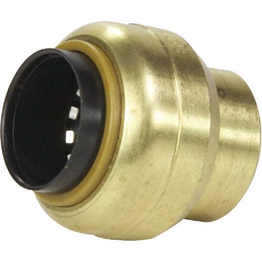 SharkBite 3/4 In. Push-to-Connect Brass End Push Cap