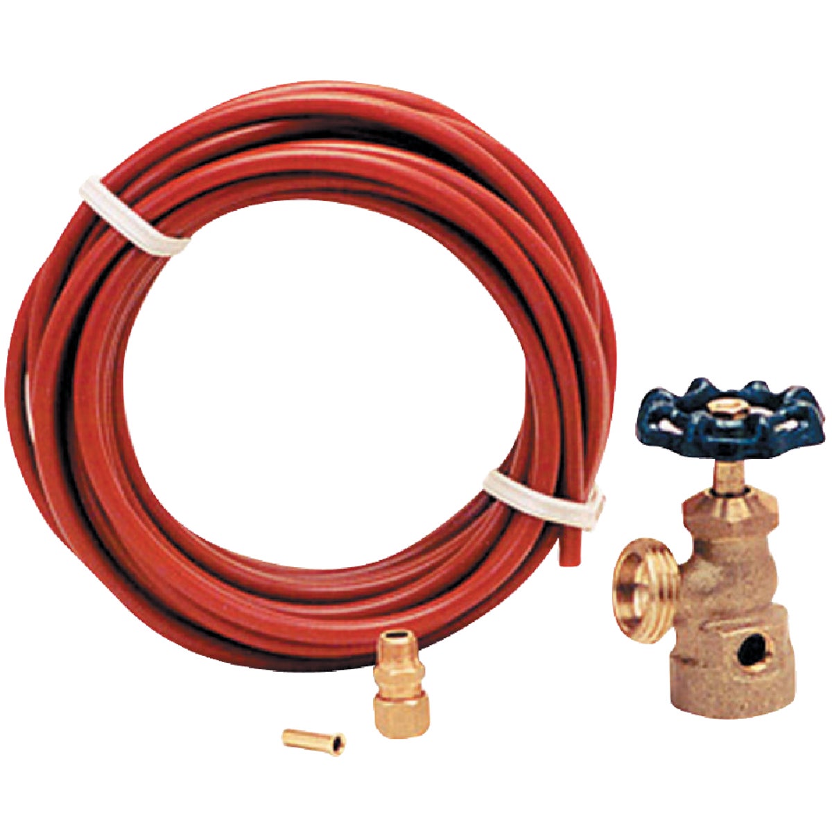 Dial Water Hook-Up Kit with 25 Ft. Poly Tubing