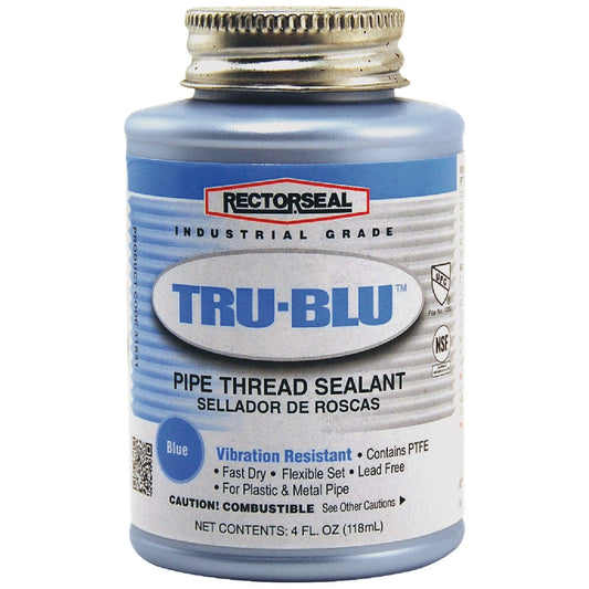 RectorSeal Tru-Blu 4 Oz. Blue Thread Sealant