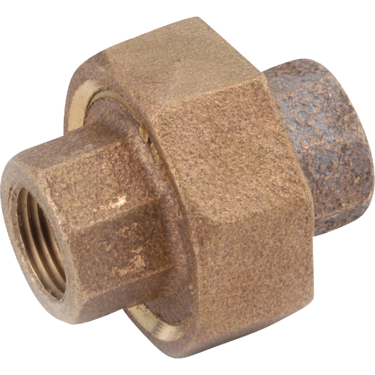 Anderson Metals 1/2 In. Red Brass Threaded Union