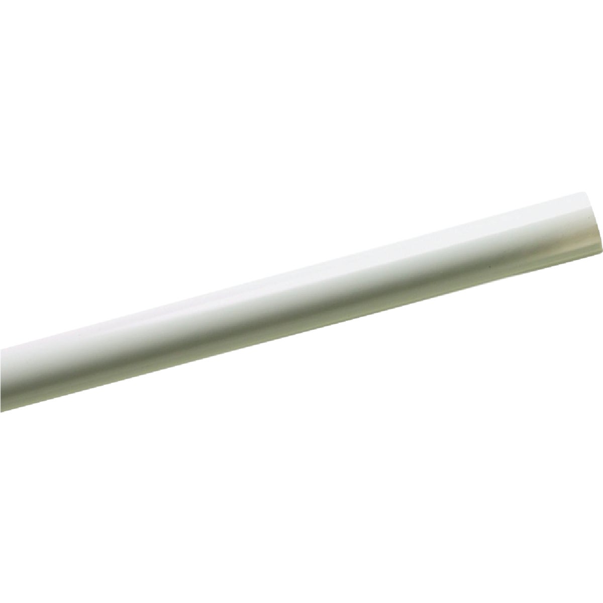 Zenith Zenna Home 60 In. White Shower Rod Cover