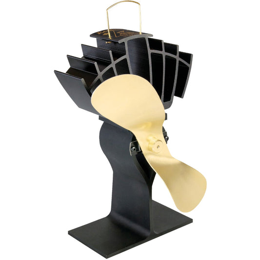 Ecofan UltraAir 8 In. 125cfm Gold Heat Powered Wood Stove Fan