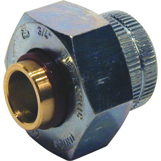 ProLine 3/4 In. FIPS x 1/2 In. Copper Sweat Brass Galvanized Dielectric Union