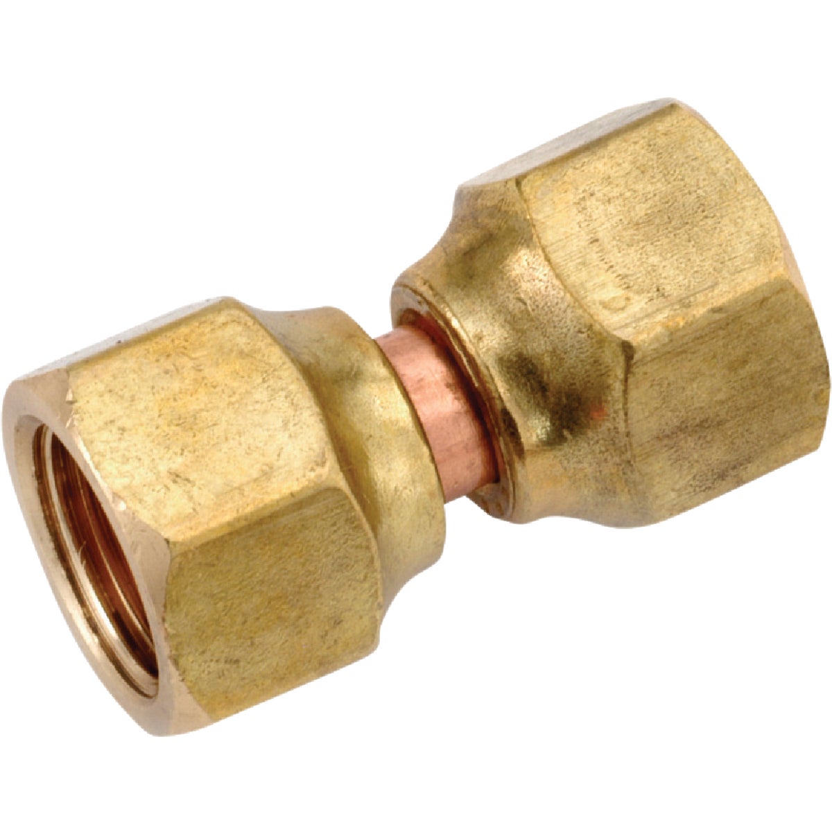 Anderson Metals 1/2 In. x 3/8 In. Brass Flare Swivel Connector