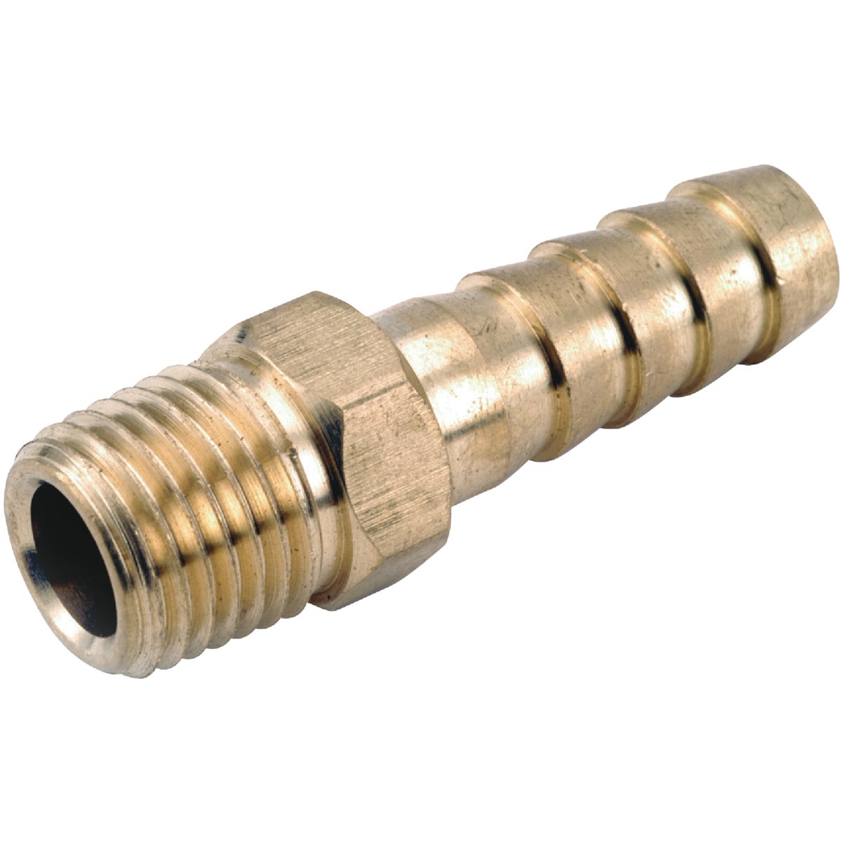 Anderson Metals 3/16 In. ID x 1/8 In. MPT Brass Hose Barb