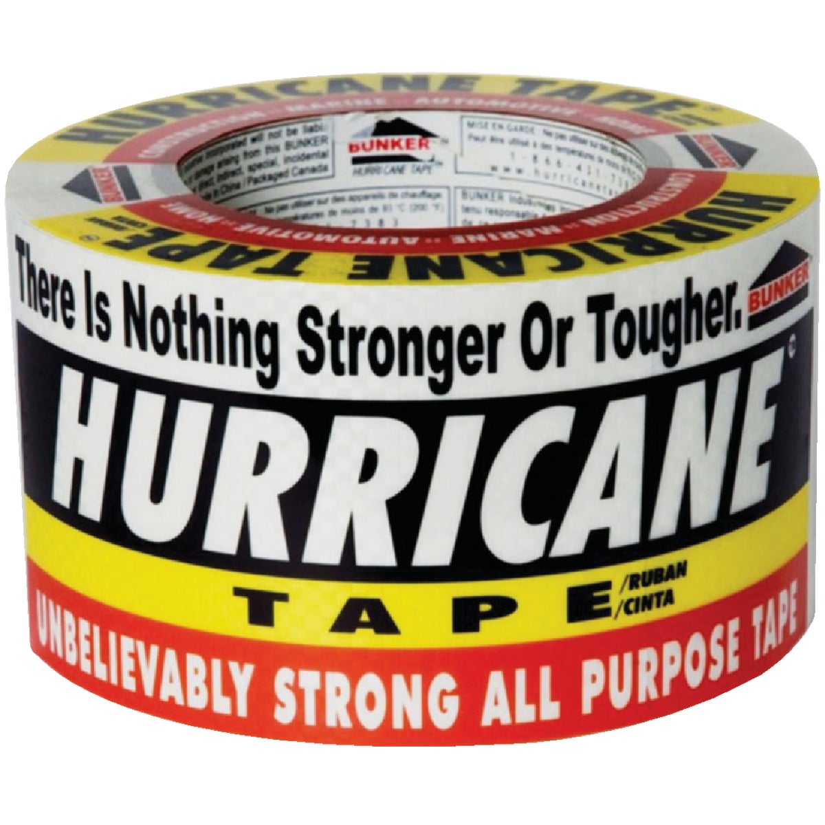 Bunker Hurricane Heavy-Duty Tape, 3 In. x 60 Yd.