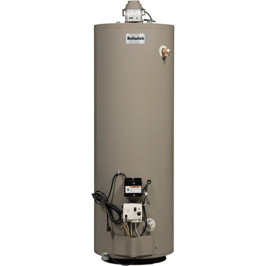 Reliance 40 Gal. Tall 6yr 40,000 BTU High Efficiency Natural Gas Water Heater