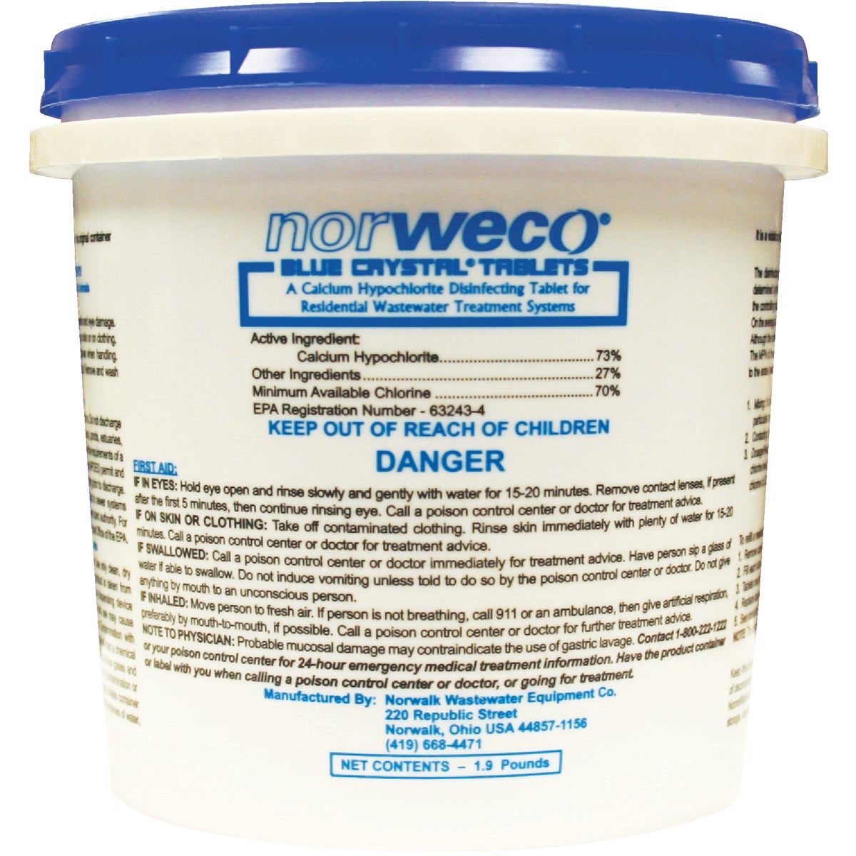 Norweco 1.9 Lb. Septic Tank Treatment