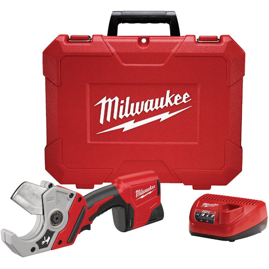 Milwaukee M12 Lithium-Ion Plastic Pipe Cordless Shear Kit