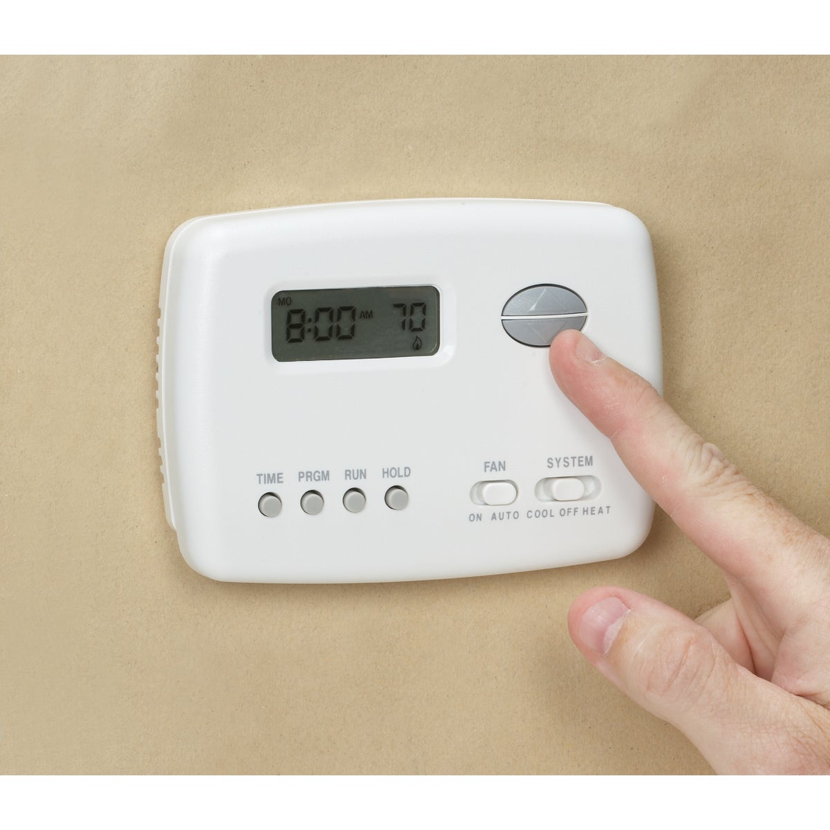 Do it 5-2 Day Programmable Beige Digital Thermostat