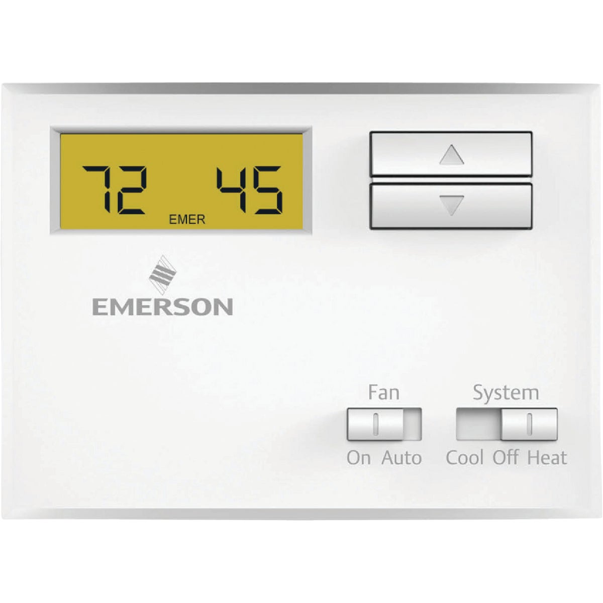 White Rodgers Non-Programmable White Digital Thermostat