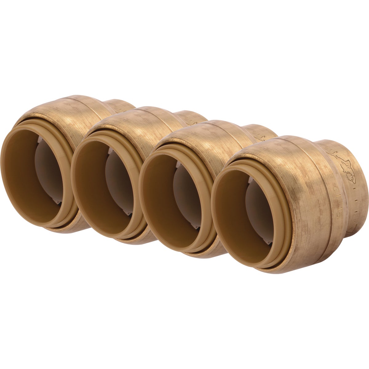 SharkBite 3/4 In. Push-to-Connect Brass End Push Cap (4-Pack)